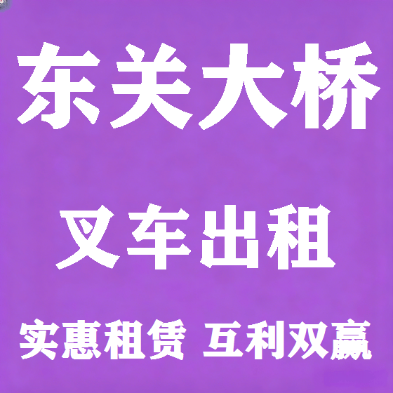 北京东关大桥叉车租赁图