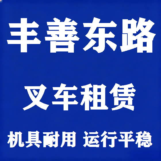 北京丰善东路叉车租赁图