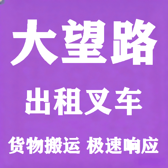 北京大望路叉车租赁图