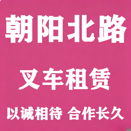 北京朝阳北路叉车租赁图