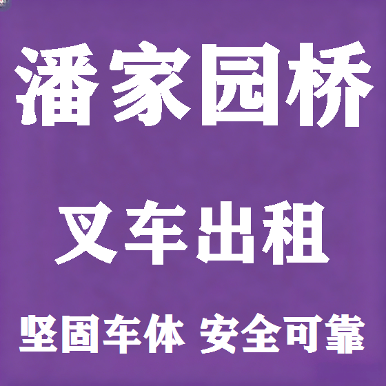 北京潘家园桥叉车租赁图