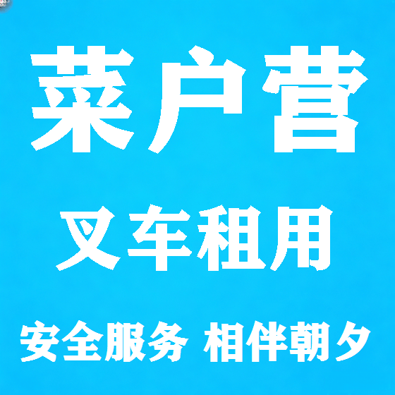 北京菜户营叉车租赁图