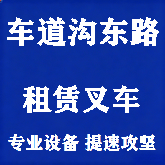 北京车道沟东路叉车租赁图