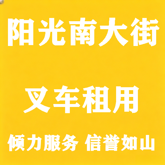 北京阳光南大街叉车租赁图