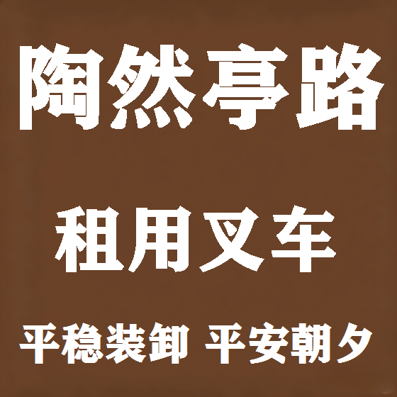 北京陶然亭路叉车租赁图