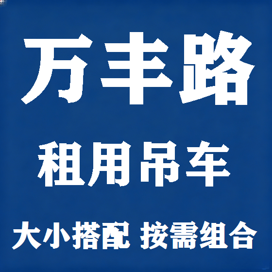 北京万丰路吊车租赁图