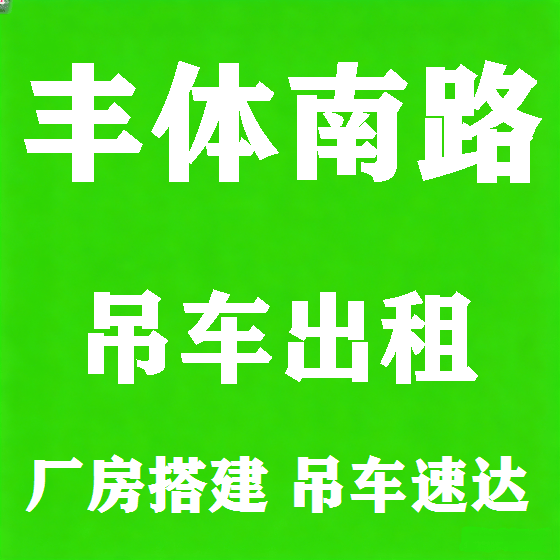 北京丰体南路吊车租赁图