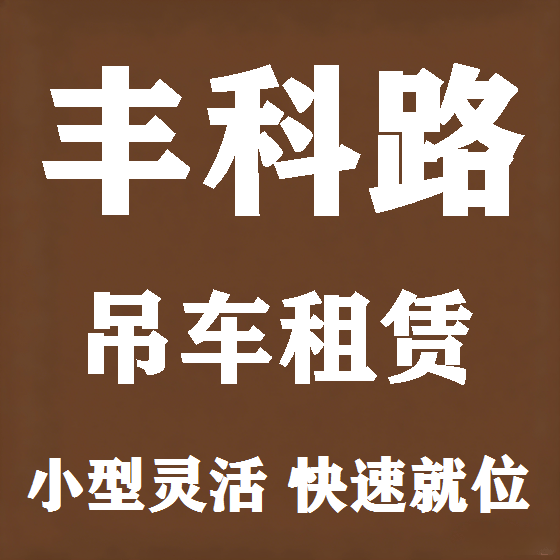 北京丰科路吊车租赁图