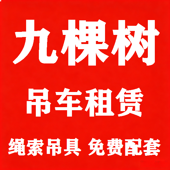 北京九棵树吊车租赁图