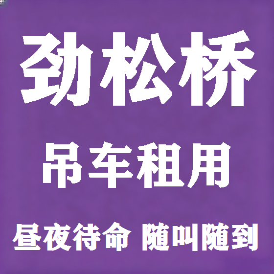 北京劲松桥吊车租赁图