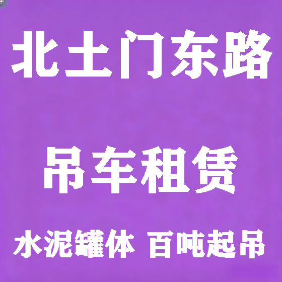 北京北土门东路吊车租赁图