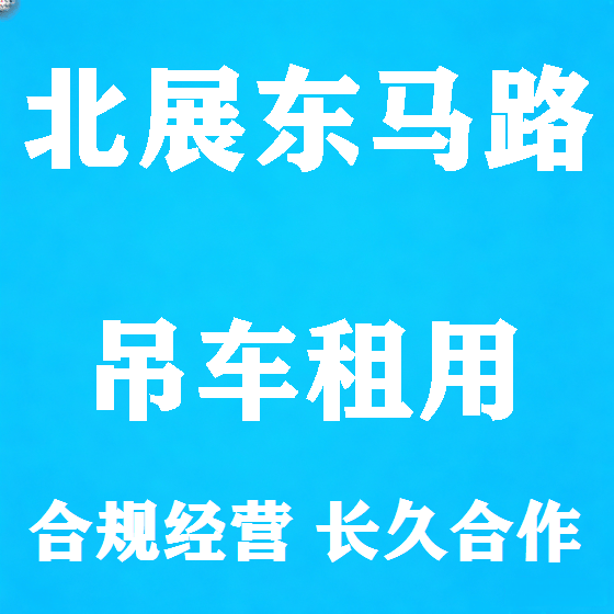 北京北展东马路吊车租赁图