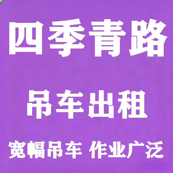 北京四季青路吊车租赁图