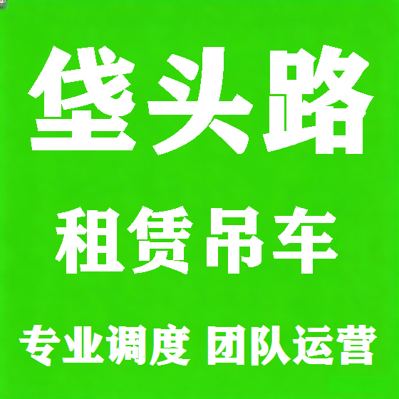 北京垡头路吊车租赁图