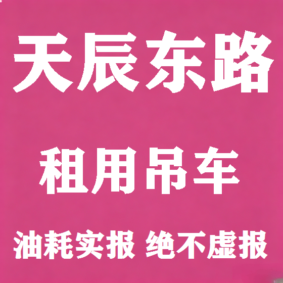北京天辰东路吊车租赁图