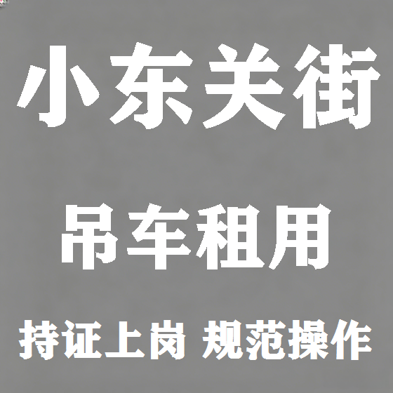 北京小东关街吊车租赁图