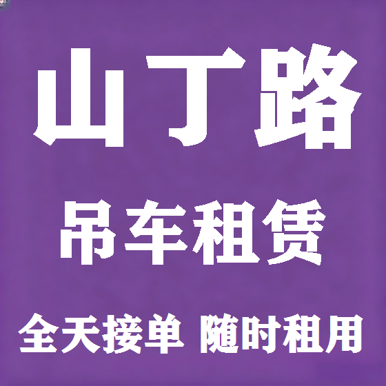 北京山丁路吊车租赁图