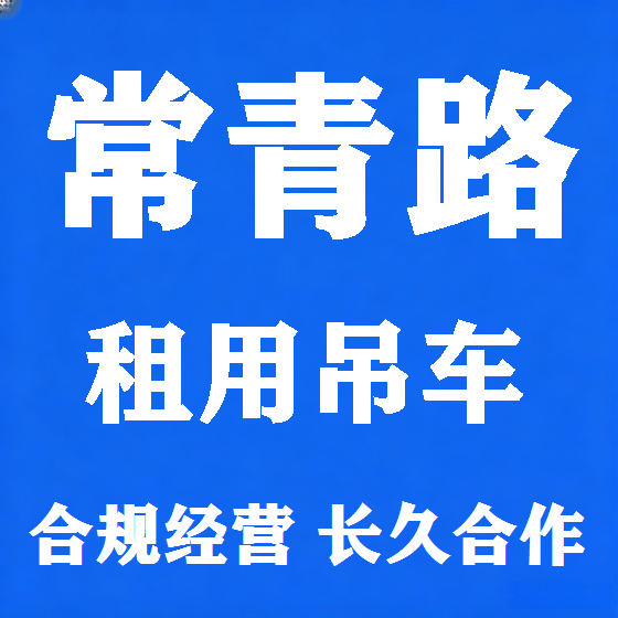 北京常青路吊车租赁图