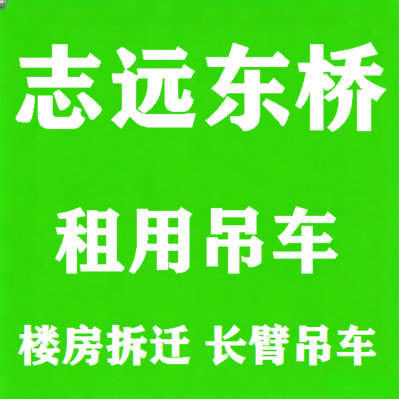 北京志远东桥吊车租赁图