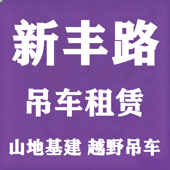 北京新丰路吊车租赁图
