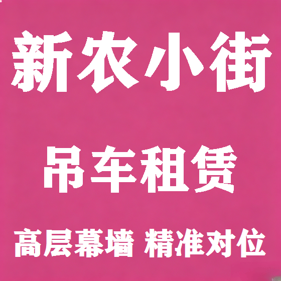 北京新农小街吊车租赁图