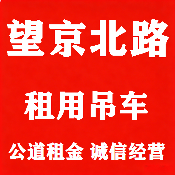 北京望京北路吊车租赁图