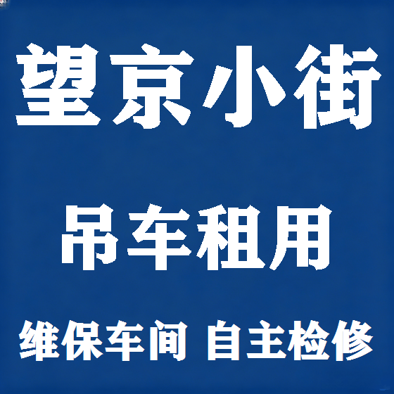 北京望京小街吊车租赁图