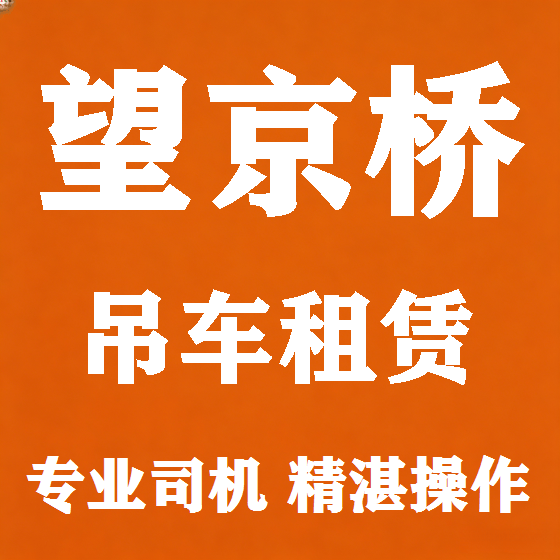 北京望京桥吊车租赁图