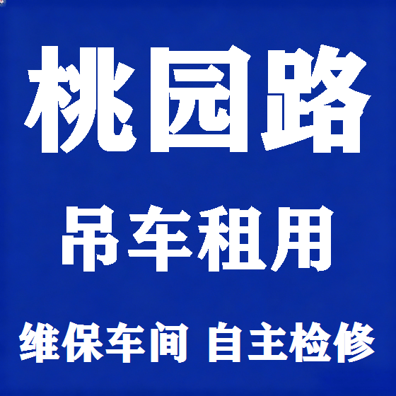 北京桃园路吊车租赁图