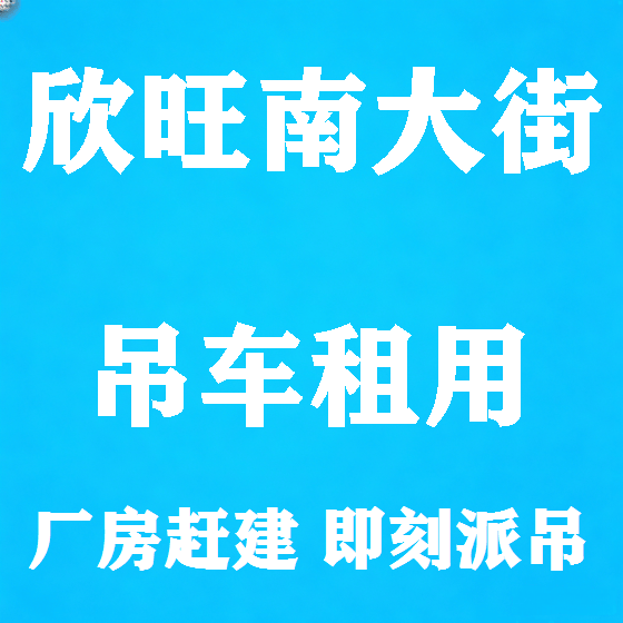 北京欣旺南大街吊车租赁图