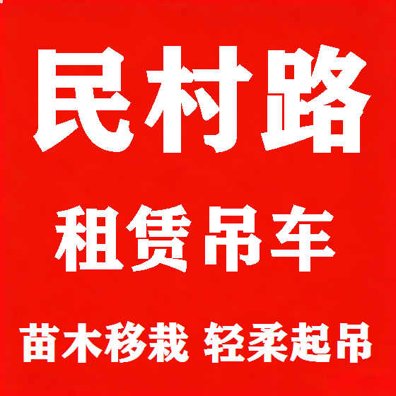 北京民村路吊车租赁图