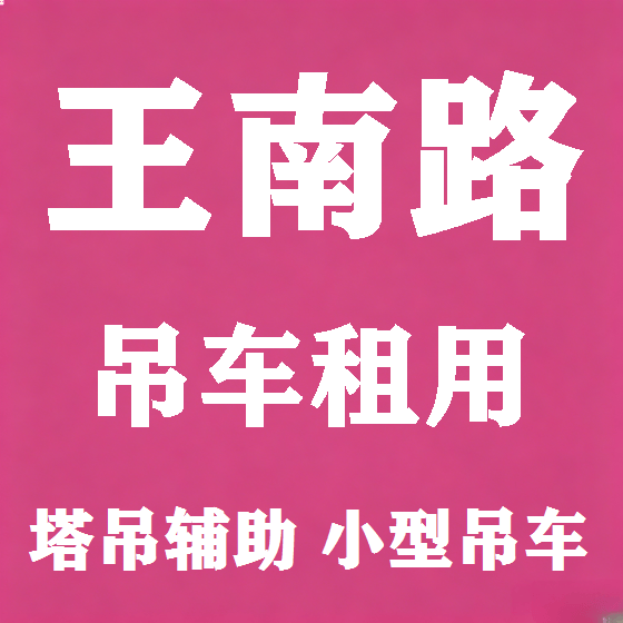 北京王南路吊车租赁图