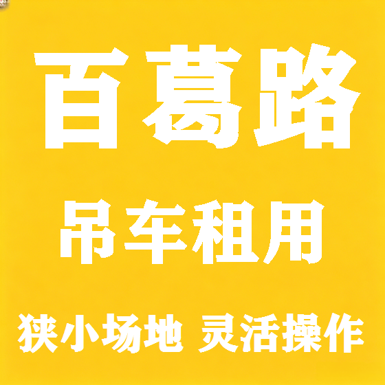 北京百葛路吊车租赁图