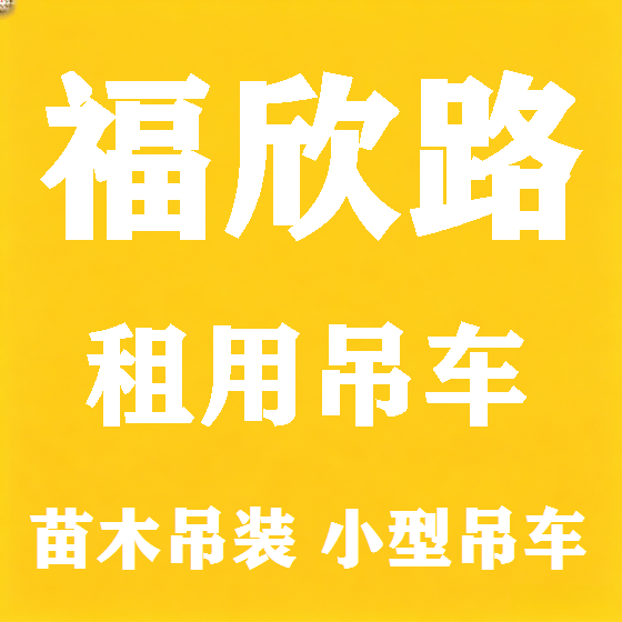 北京福欣路吊车租赁图