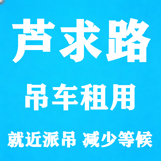 北京芦求路吊车租赁图