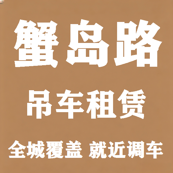 北京蟹岛路吊车租赁图