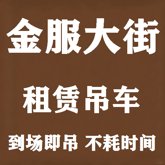 北京金服大街吊车租赁图