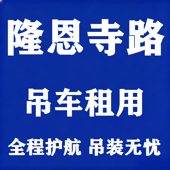 北京隆恩寺路吊车租赁图
