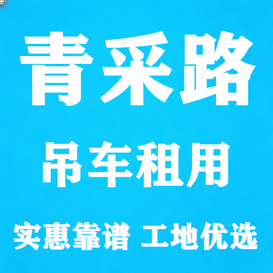 北京青采路吊车租赁图