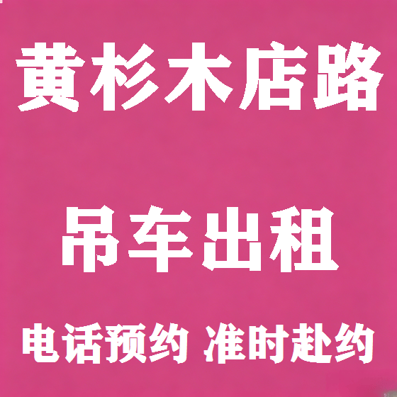 北京黄杉木店路吊车租赁图