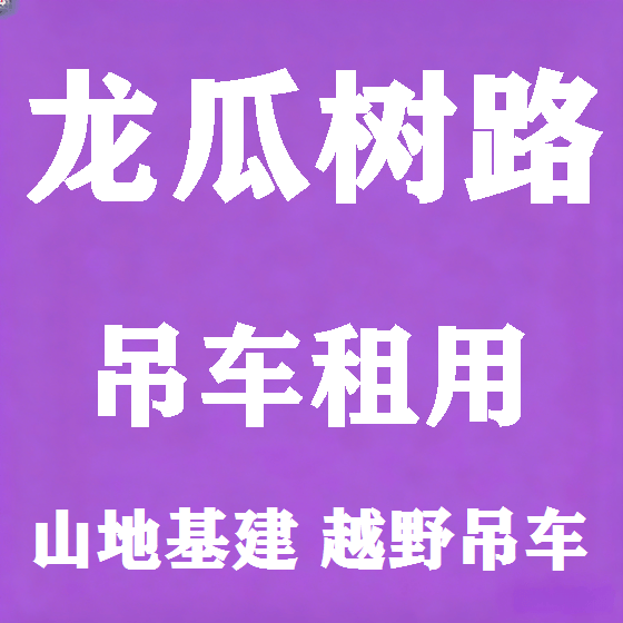 北京龙瓜树路吊车租赁图