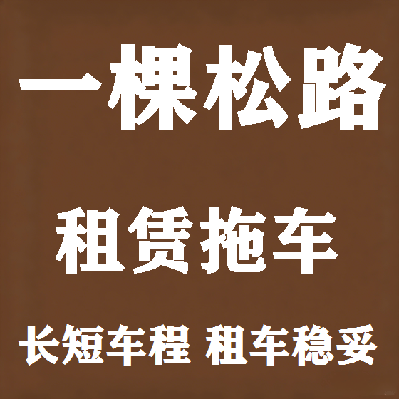 北京一棵松路拖车救援租赁图