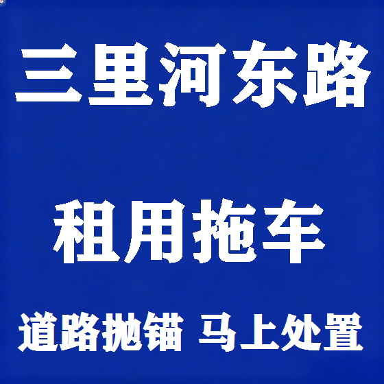 北京三里河东路拖车救援租赁图