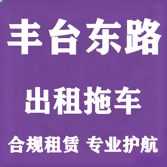北京丰台东路拖车救援租赁图