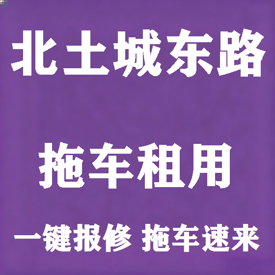北京北土城东路拖车救援租赁图