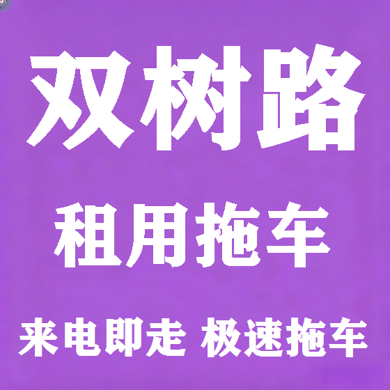 北京双树路拖车救援租赁图
