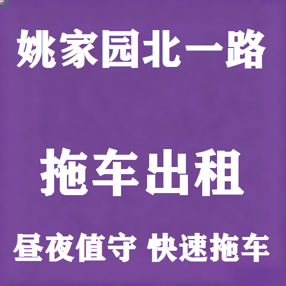 北京姚家园北一路拖车救援租赁图