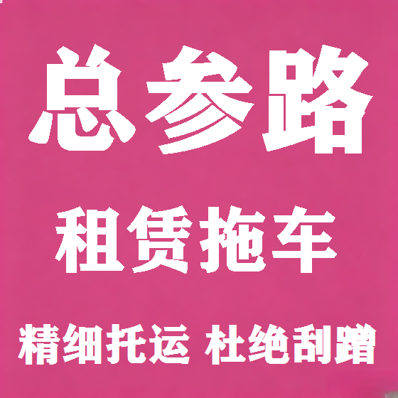 北京总参路拖车救援租赁图
