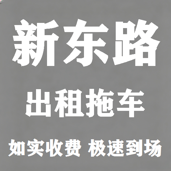北京新东路拖车救援租赁图