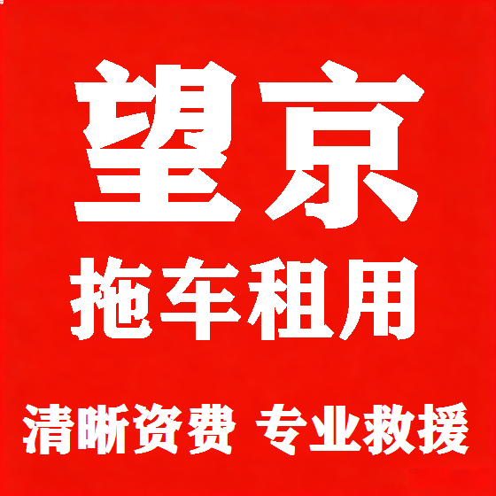北京望京拖车救援租赁图